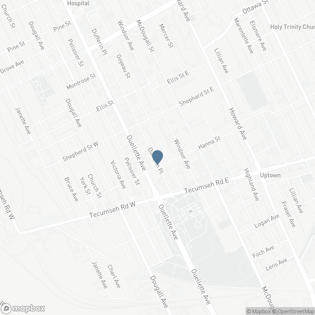 1580 DUFFERIN, Windsor, Ontario N8X 3K5
